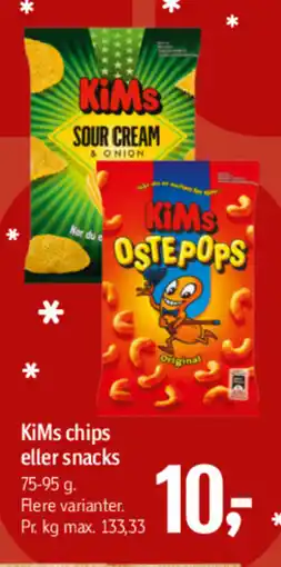 Føtex KIMS Chips eller snacks tilbud