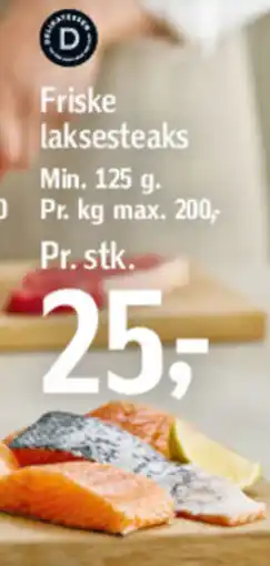 Føtex Friske laksesteaks tilbud