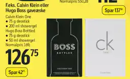 Føtex F.eks. calvin klein eller hugo boss gaveæske tilbud