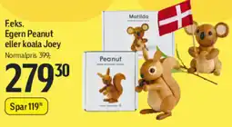 Føtex F.eks. egern peanut eller koala joey tilbud