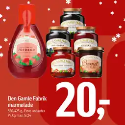 Føtex DEN GAMLE FABRIK Marmelade tilbud
