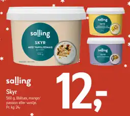 Føtex SALLING Skyr tilbud