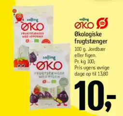 Føtex SALLING Økologiske frugtstænger tilbud