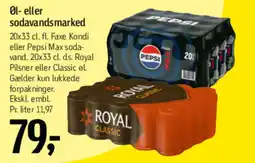 Føtex Øl- eller sodavandsmarked tilbud