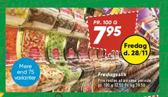 Bilka Fredagsslik tilbud