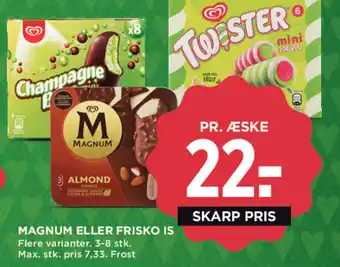 Magnum eller frisko is