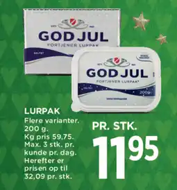 MENY Lurpak tilbud