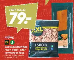 Bilka Blæksprutteringe, rejer, kold- eller varmrøget laks tilbud