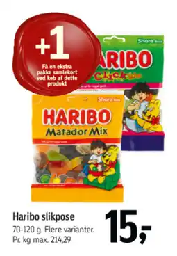 Føtex HARIBO Slikpose tilbud