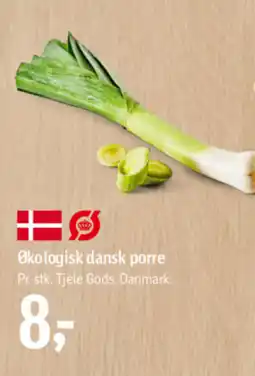 Føtex Økologisk dansk porre tilbud