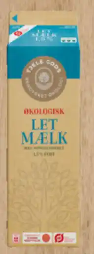 Føtex Økologisk dansk let- eller sødmælk tilbud