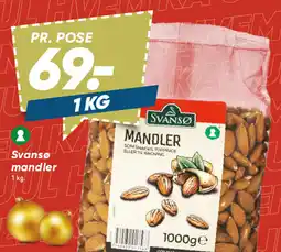 Bilka Svansø mandler tilbud