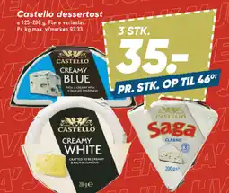 Bilka CASTELLO Dessertost tilbud