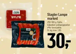 Føtex SLAGTER LAMPE Marked tilbud