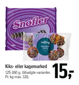 Føtex Kiks- eller kagemarked tilbud