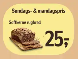 Føtex Softkerne rugbrød tilbud