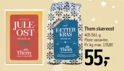 Føtex Them skæreost tilbud