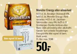 Føtex Monster energy eller ølmarked tilbud