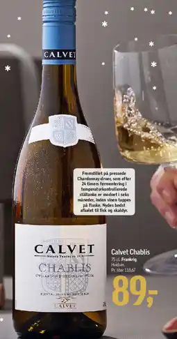 Føtex CALVET Chablis tilbud