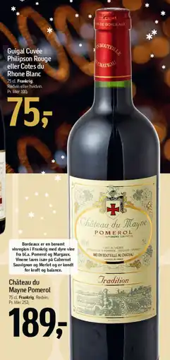 Føtex Château du mayne pomerol tilbud