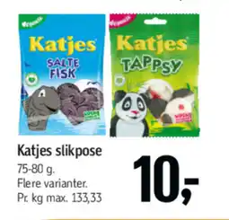 Føtex KATJES Slikpose tilbud