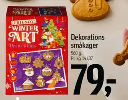 Føtex Dekorations småkager tilbud