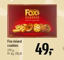 Føtex FOX MIXED Cookies tilbud
