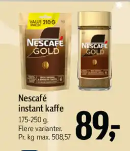 Føtex NESCAFÉ Instant kaffe tilbud