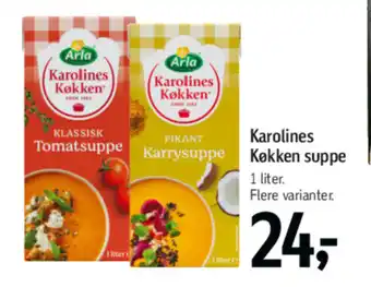 Føtex Karolines køkken suppe tilbud