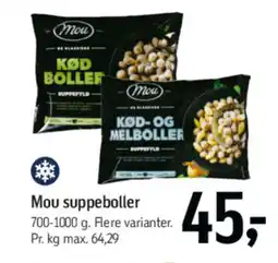 Føtex MOU Suppeboller tilbud