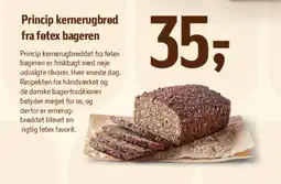 Føtex Princip kernerugbrød fra føtex bageren tilbud