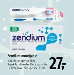 Føtex ZENDIUM Mundpleje tilbud