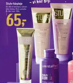 Føtex STUHR Hårpleje tilbud