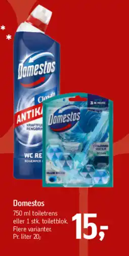 Føtex Domestos tilbud
