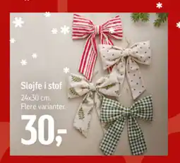 Føtex Sløjfe i stof tilbud