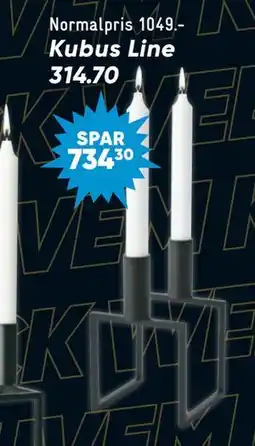 Bilka Kubus Line, DKK 314.7 tilbud