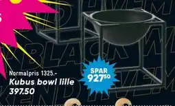 Bilka Kubus bowl lille, DKK 397.5 tilbud