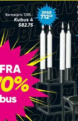 Bilka Kubus 4, DKK 582.75 tilbud