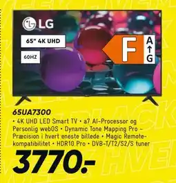 Bilka LG 65UA7300, DKK 3770 tilbud