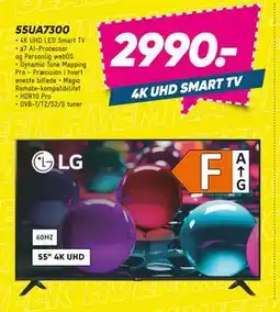 Bilka LG 55UA7300, DKK 2990 tilbud