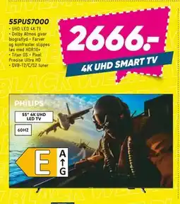 Bilka PHILIPS 55PUS7000, DKK 2666 tilbud
