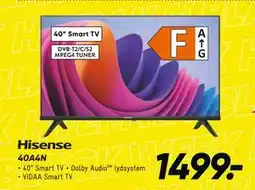 Bilka Hisense 40A4N, DKK 1499 tilbud