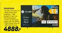 Bilka PHILIPS 75PUS7000, DKK 4888 tilbud