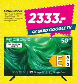 Bilka PROSONIC 50QUG9025, DKK 2333 tilbud