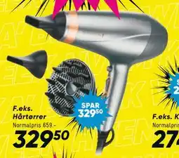 Bilka Hårtørrer, DKK 329.5 tilbud