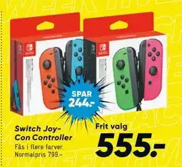 Bilka Switch JoyCon Controller, DKK 555 tilbud