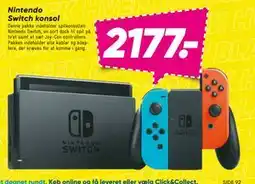 Bilka Nintendo Switch konsol, DKK 2177 tilbud