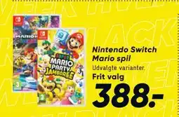 Bilka Nintendo Switch Mario spil, DKK 388 tilbud