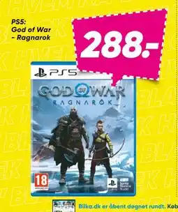 Bilka PS5: God of War - Ragnarok, DKK 288 tilbud