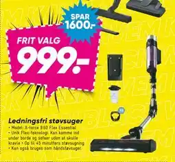 Bilka Ledningsfri støvsuger, DKK 999 tilbud